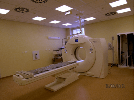 CT pracovisko II. pavilón a Mamograf VOU a.s. Košice